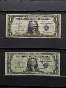 1935A & 1935G Silver Certificates