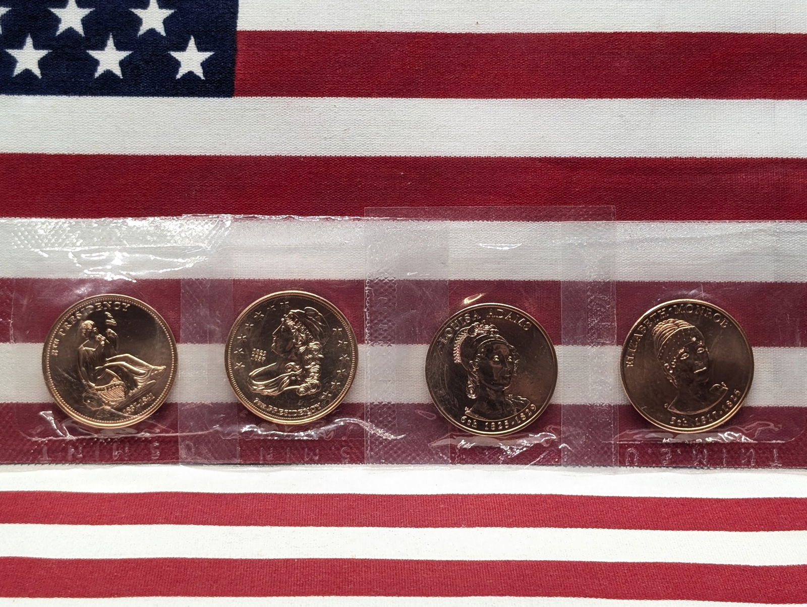 2008 First Spouse Bronze Medal Series Four-Medal Set (1 of 7)