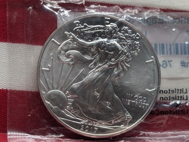 2017 American Silver Eagle - Littleton Uncirculated
