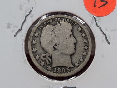 1895-O Barber Quarter