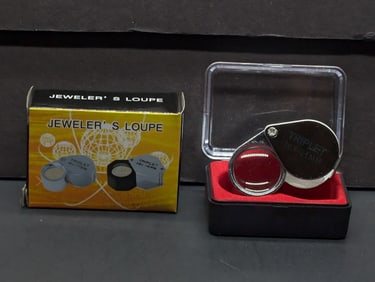 NEW Jeweler's Loupe. Triplet 10x-21MM