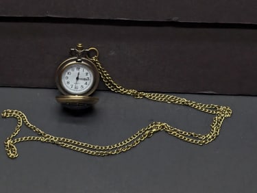 US Veteran Pocket Watch, Patriotic Eagle. Working