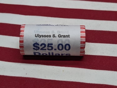 2011 Roll of Presidential Dollars Original Gov. Wrapper, Ulysses S. Grant