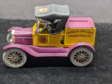 ERTL Collector Metal 1918 Ford Model T Run Coin Bank - About Serial # 3257
