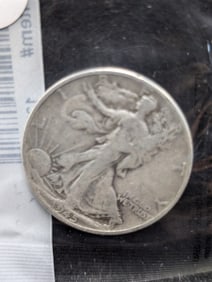 1945 Silver Walking Liberty Half Dollar