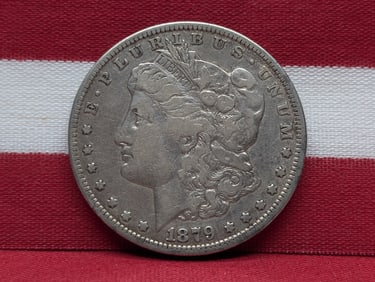 1879 S Morgan Silver Dollar