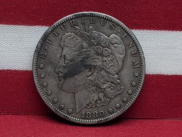 1880 S Morgan Silver Dollar