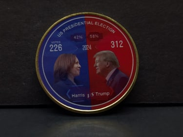 Trump/Harris 312 to 226 Electoral Votes. 2024 Election Round