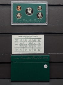 1998 -S U.S. Mint Proof Set In OGP