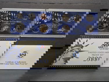 2000 -S U.S. Mint Proof Set In OGP