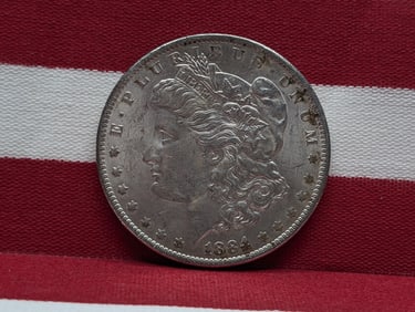 1884 Morgan Silver Dollar