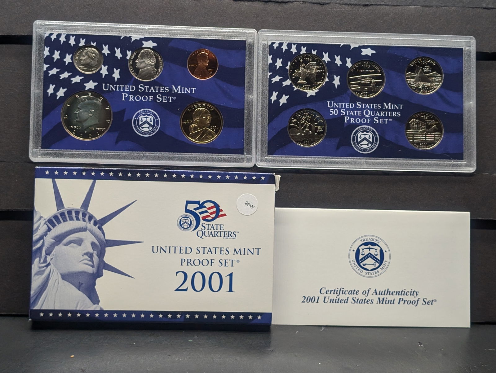 2001 -S U.S. Mint Proof Set In OGP (1 of 7)