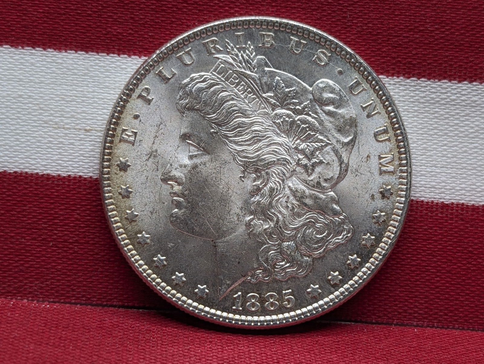 1885 Morgan Silver Dollar - Uncirculated (1 of 3)