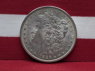 1886 Morgan Silver Dollar - Uncirculated