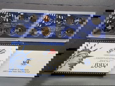 2004 -S U.S. Mint Proof Set In OGP