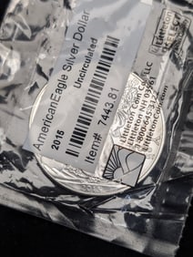 2015 American Silver Eagle in Littleton Package