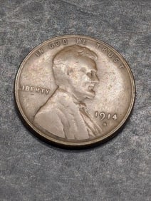 SEMI KEY 1914-S Lincoln Wheat Cent. Low Mintage