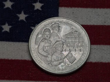 2017 -S Ellis Island, New Jersey, 90% Silver