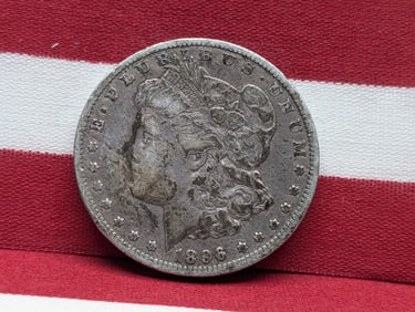 1896 O Morgan Silver Dollar - Better Date