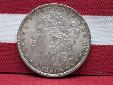 1897 Morgan Silver Dollar - Uncirculated