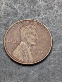 SEMI KEY 1924-D Lincoln Wheat Cent. Low Mintage