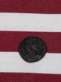 Constantine II Bronze Ancient Roman Coin Circa 346-354 A.D.