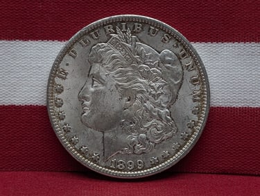 1899 O Morgan Silver Dollar