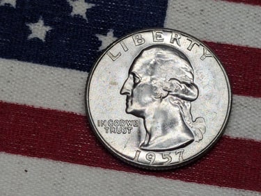 1957 Washington Quarter 90% Silver