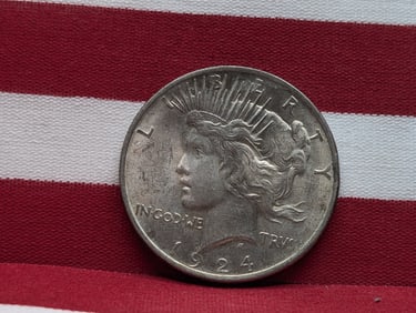 1924 Peace Dollar