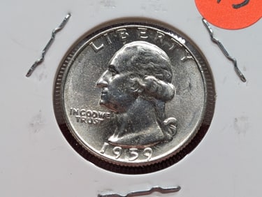 1959-D Washington Quarter Gem BU