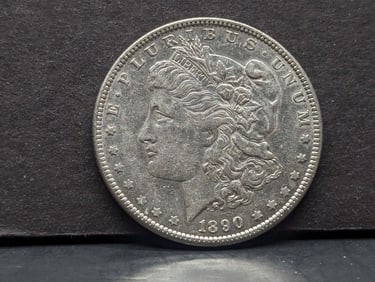 1890 Morgan Silver Dollar. High Grade
