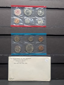 1972 P&D Uncirculated Coin Set In OGP