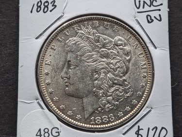 1883 Morgan Silver Dollar. High Grade