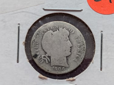 1906 Barber Dime