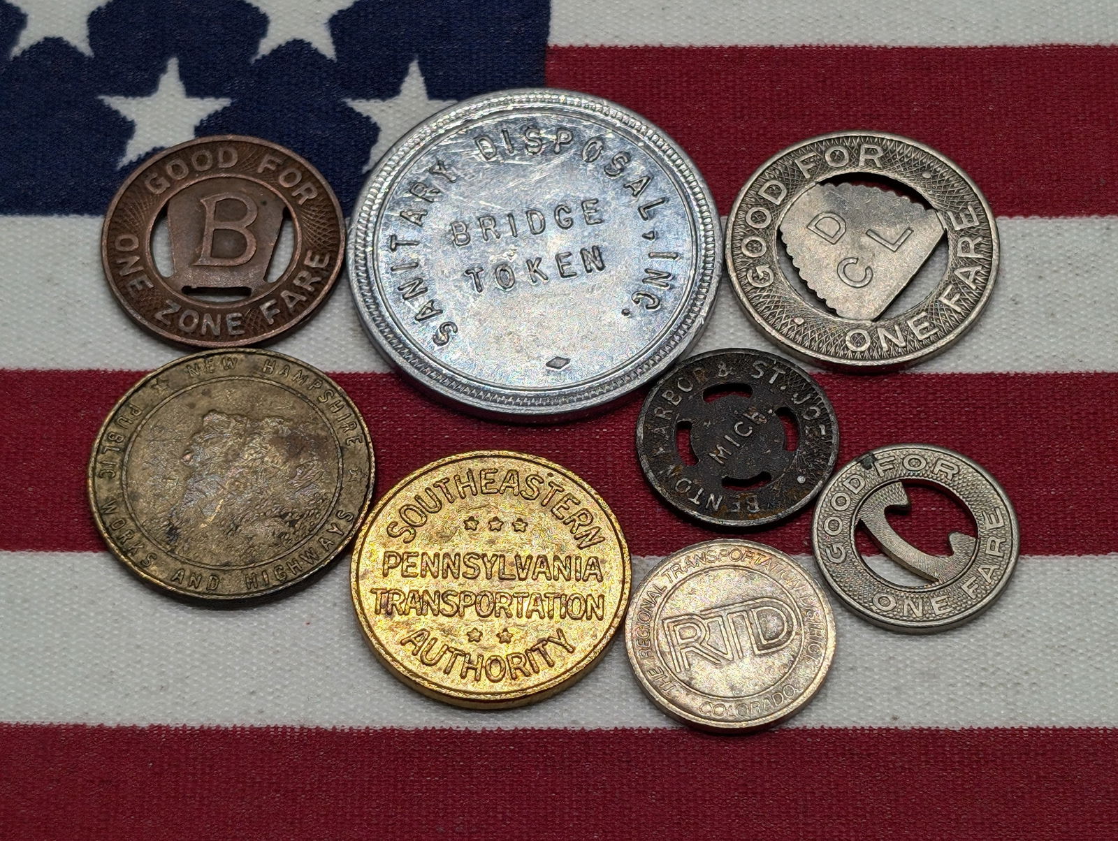 8- Misc Transit Tokens (1 of 2)