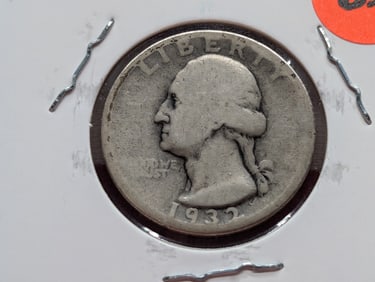 1932-D Washington Quarter Key Coin