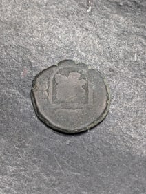 1600-1700, Great Details, 2 Maravedis, Pirate Era Coin, Over 300 Years Old