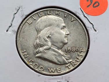 1960-D Franklin Half Dollar