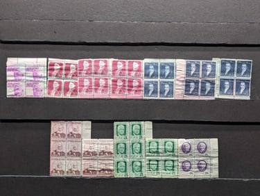 12-Misc no gum Blocks - Face Value $17.00