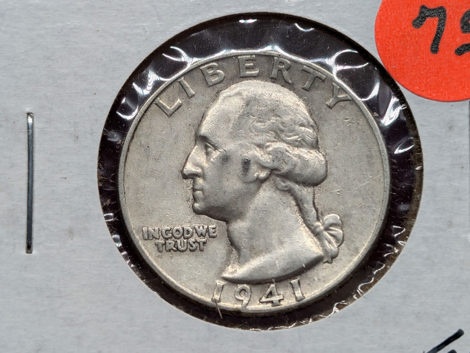 1941 Washington Quarter (1 of 3)