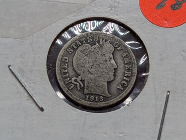 1913 Barber Dime