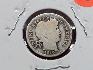1910 Barber Dime