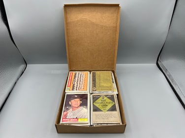 West Corp. Baseball Cello Fun Pack Repack Complete 20 Pack 1961 Topps Box W/ Stars Showing Inc.