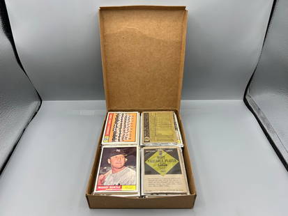 West Corp. Baseball Cello Fun Pack Repack Complete 20 Pack 1961 Topps Box W/ Stars Showing Inc.: West Corp. Baseball Cello Fun Pack Repack Complete 20 Pack 1961 Topps Box W/ Stars Showing Inc. Mickey Mantle, Hank Aaron, Nellie Fox - Some Packs Have Partial Seal Tearing
