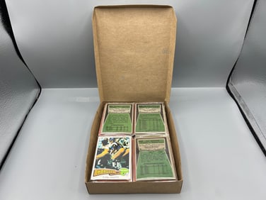 West Corp. Football Cello Fun Pack Repack Complete 20 Pack 1975 Topps Box W/ Stars Showing Inc. Dan