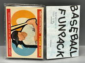 West Corp. Baseball Cello Fun Pack Repack 1960 Topps Unopened Pack - Mickey Mantle All Star On Front