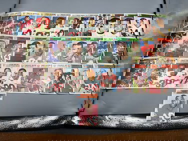 Lot of (31) 1966 Philadelphia Football Cards - Varying Conditions