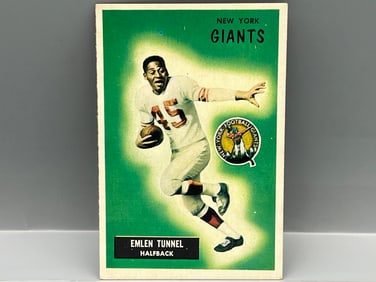 1955 Bowman Emlen Tunnell #136