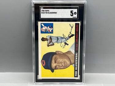 1955 Topps Ted Kluszewski #120 SGC EX 5