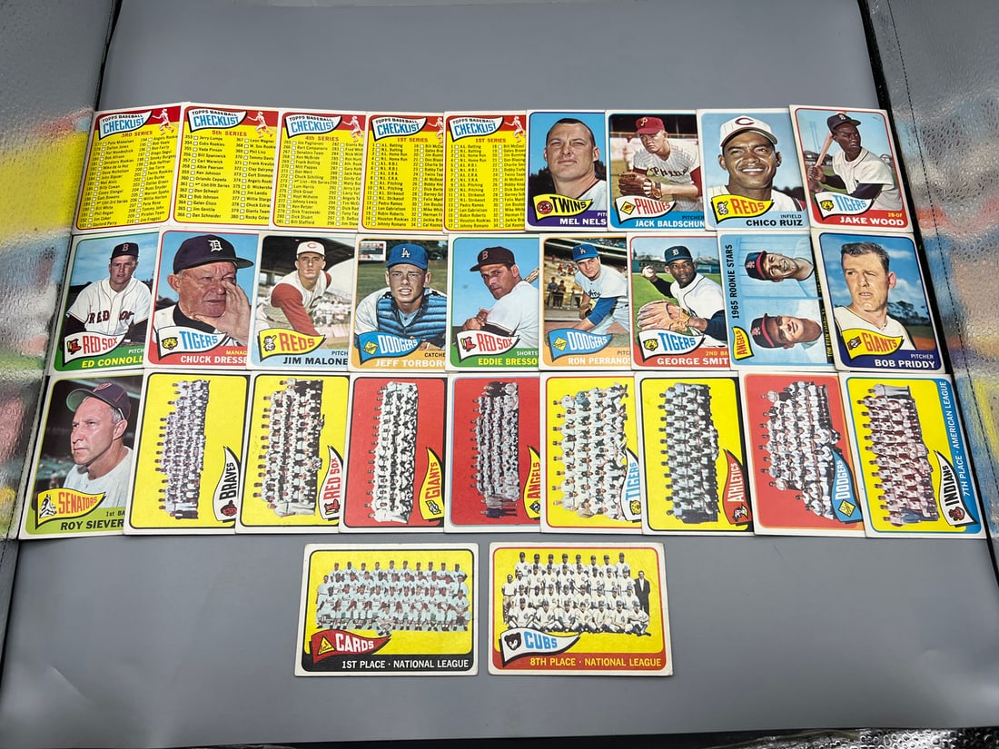 Lot of (29) 1965 Topps Baseball Cards - Varying Conditions (1 of 5)